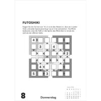 Kalender 2026 Rätselkalender 15 x 21 cm