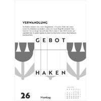 Kalender 2026 Rätselkalender 15 x 21 cm