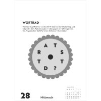 Kalender 2026 Rätselkalender 15 x 21 cm