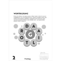 Kalender 2026 Rätselkalender 15 x 21 cm
