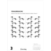 Kalender 2026 Rätselkalender 15 x 21 cm