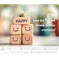 SALE Kalender 2026 Der kleine Kalender zum Lächeln 14 x 12 cm