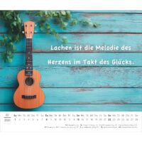 Kalender 2026 Der kleine Kalender zum Glücklichsein 14 x 12 cm