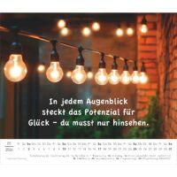 Kalender 2026 Der kleine Kalender zum Glücklichsein 14 x 12 cm