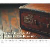 Kalender 2026 Der kleine Kalender zum Glücklichsein 14 x 12 cm