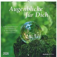 Kalender 2026 Augenblicke für Dich 30 x 30 cm