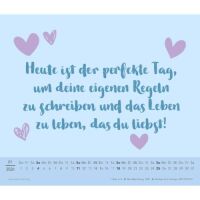 SALE Kalender 2026 Der beste Tag in deinem Leben 14 x 12 cm