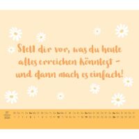 SALE Kalender 2026 Der beste Tag in deinem Leben 14 x 12 cm