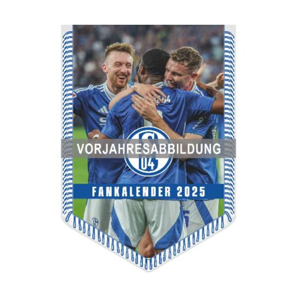 SALE Kalender 2026 FC Schalke 04 30 x 42 cm Wimpelkalender Fußball