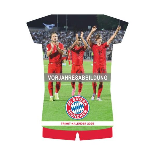 SALE Kalender 2026 FC Bayern München 30 x 42 cm Trikotkalender