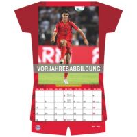 SALE Kalender 2026 FC Bayern München 30 x 42 cm Trikotkalender