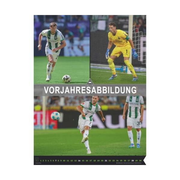 SALE Kalender 2026 Borussia Mönchengladbach 48 x 64 cm