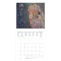 SALE Kalender 2026 Gustav Klimt 30 x 30 cm Kunstkalender
