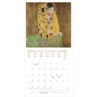 SALE Kalender 2026 Gustav Klimt 30 x 30 cm Kunstkalender