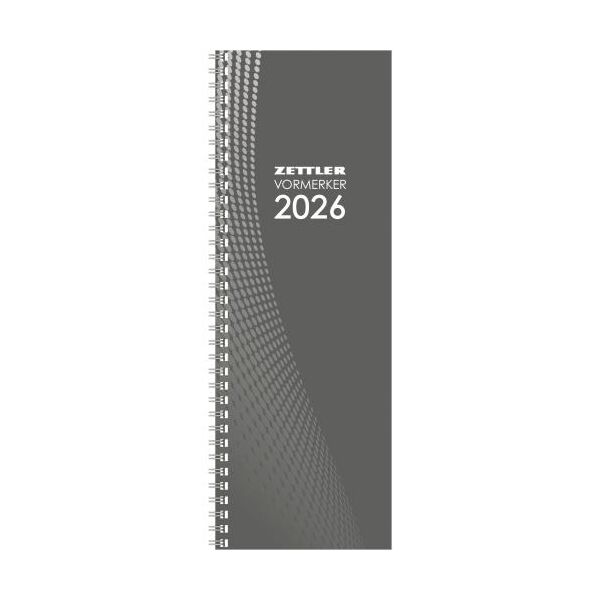 Kalender 2026 Vormerkbuch 1 Woche / 2 Seiten 11 x 30 cm Neumann-Verlag