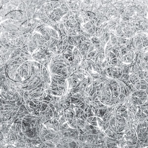 Goldina Engelshaar silber 50 Gramm im Beutel Weihnachtsschmuck aus Metall Flowerhair