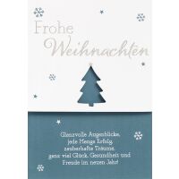Weihnachten  unverpackte Weihnachtskarte mit Umschlag...