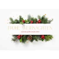 Weihnachten  unverpackte Weihnachtskarte mit Umschlag...