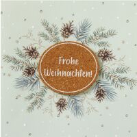 Weihnachten Moments unverpackte quadratische...
