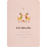 Weihnachten Finest unverpackte Weihnachtskarte mit...