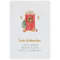 Weihnachten Finest unverpackte Weihnachtskarte mit...