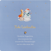 Weihnachten Finest unverpackte quadratische...