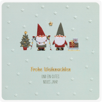 Weihnachten Finest unverpackte quadratische...