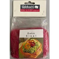 Goldina Deko-Sisal magenta-pink 20 Gramm im Beutel