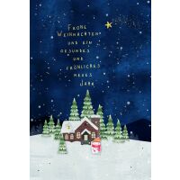 Weihnachten Handmade Weihnachtskarte mit Briefumschlag...