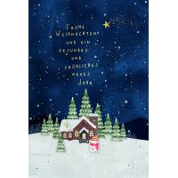 Weihnachten Handmade Weihnachtskarte mit Briefumschlag...