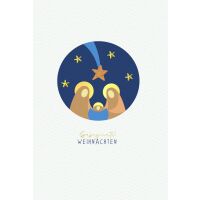 Weihnachten Handmade Weihnachtskarte mit Briefumschlag...