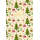 Weihnachten Green Line unverpackte Weihnachtskarte mit Briefumschlag Weihnachtsbäume Geschenke Frohe Weihnachten
