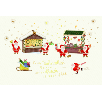Weihnachten Skorpions Art Weihnachtskarten mit...
