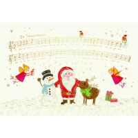 Weihnachten Skorpions Art Weihnachtskarten mit...
