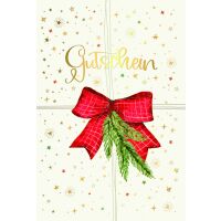 Weihnachten Gutschein Skorpions Art Weihnachtskarten mit...