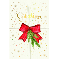 Weihnachten Gutschein Skorpions Art Weihnachtskarten mit...