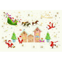 Adventskalenderkarte mit Briefumschlag Skorpions Art...