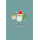 Weihnachten Weihnachtskarte mit Briefumschlag Rentier Weihnachtsmann Weihnachtsbaum Eine Fröhliche Weihnachtszeit