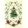 Weihnachten Weihnachtskarte mit Briefumschlag Tannenbaum Frohe Weihnachten