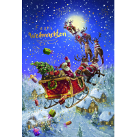 Weihnachten Weihnachtskarte mit Briefumschlag...