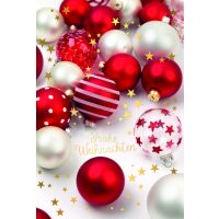 Weihnachten Weihnachtskarte mit Briefumschlag rote...