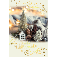 Weihnachten Weihnachtskarte mit Briefumschlag...