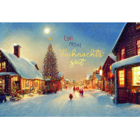 Weihnachten Weihnachtskarte mit Briefumschlag...