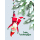Weihnachten Klammermini Weihnachtskarte Weihnachtsmann an Lichterkette Frohe Weihnachten