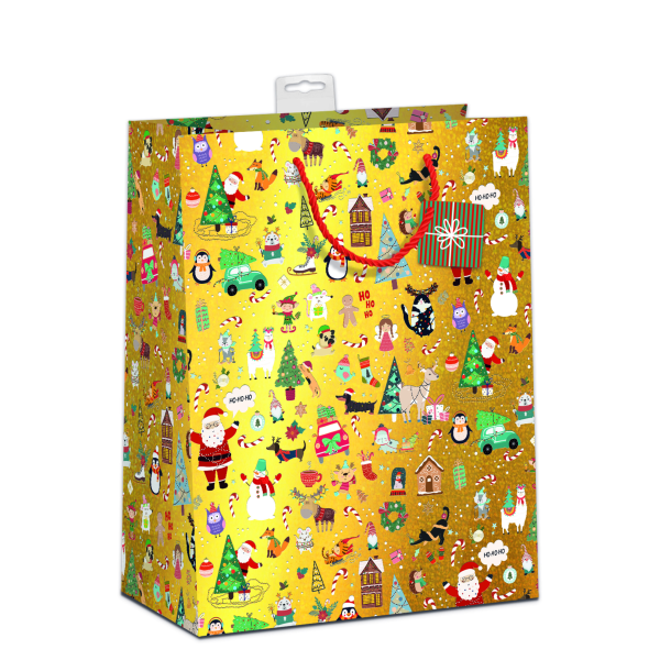 Weihnachten 6 Geschenktaschen Jumbo UVP € 29,70 Pro Tüte € 4,95 Weiihnachtsmotive