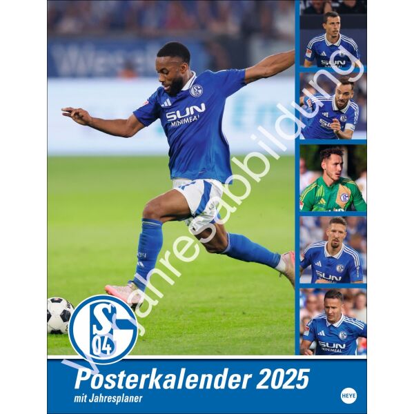 Kalender 2026 - Schalke 04 Posterkalender