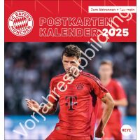 Kalender 2026 - FC Bayern München Postkartenkalender