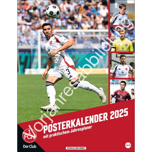 Kalender 2026 - FC Nürnberg Posterkalender