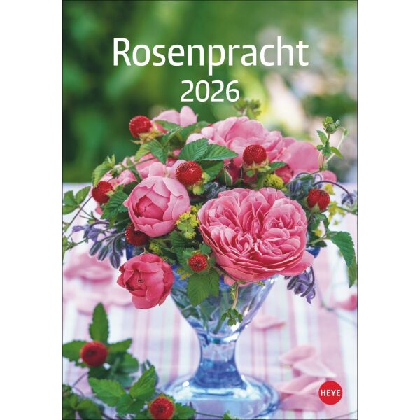 Kalender 2026 - Rosenpracht
