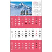Kalender 2026 - 3-Monatsplaner Foto Traumziele